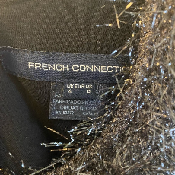 🎉HP🎉 French Connection eyelash mini dress - Picture 4 of 8